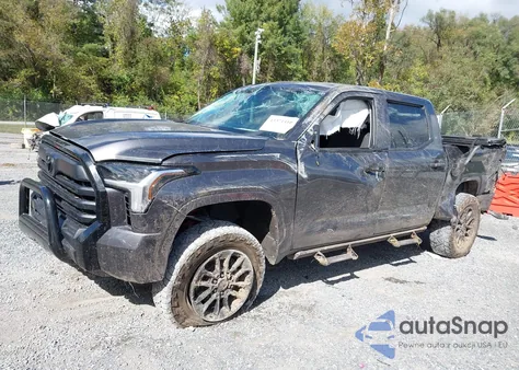 2022 Toyota Tundra Sr from USA, damaged, VIN 5TFKB5DB7NX044605